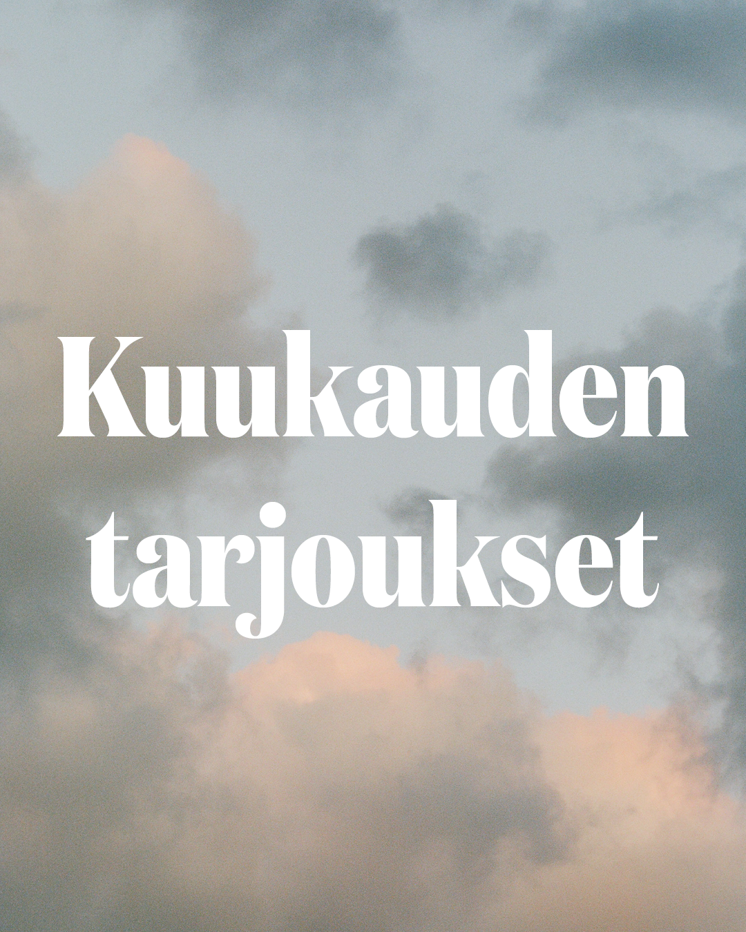 Kuukauden tarjoukset